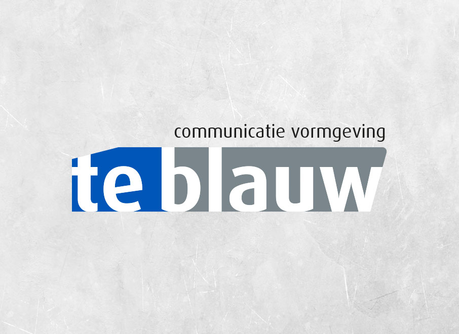 ontwerp logo teblauw